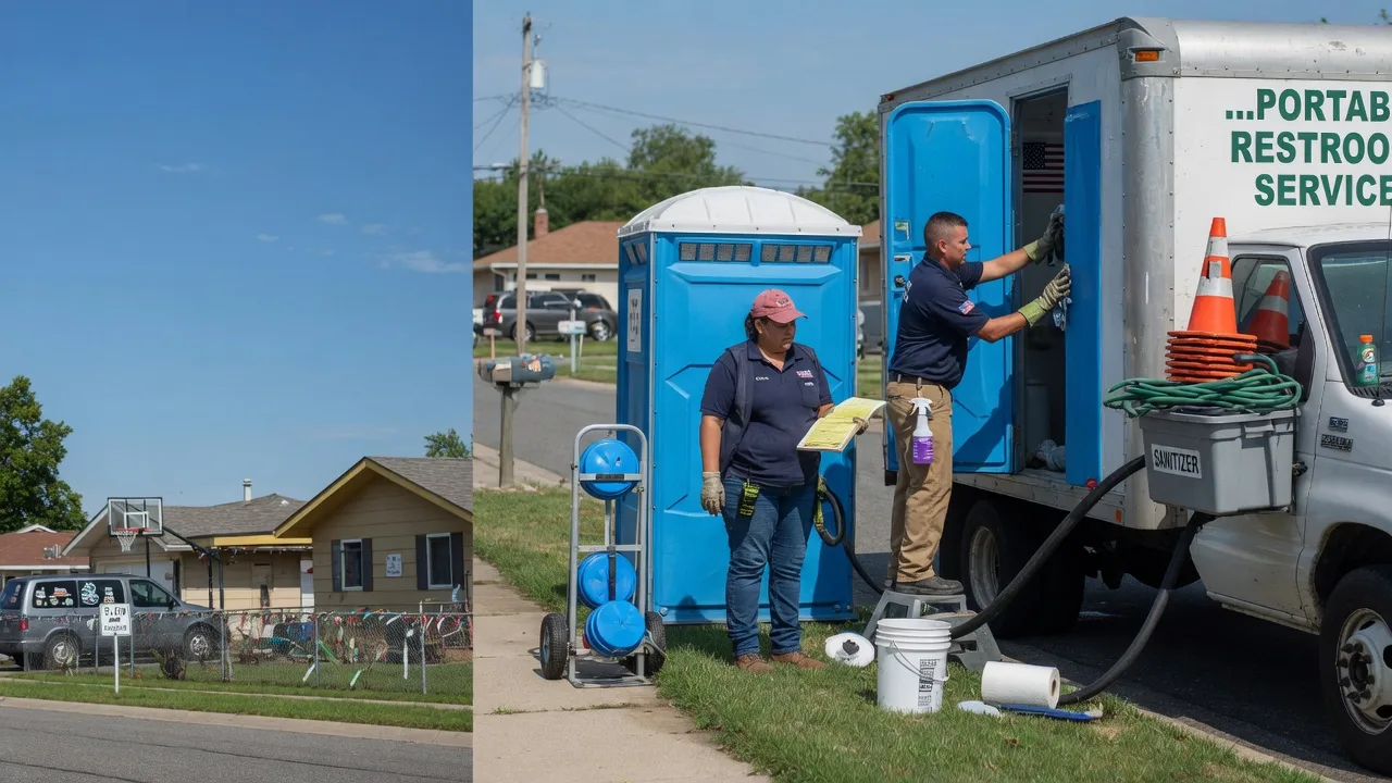 Portable Toilet Rental in Pinson, AL near me